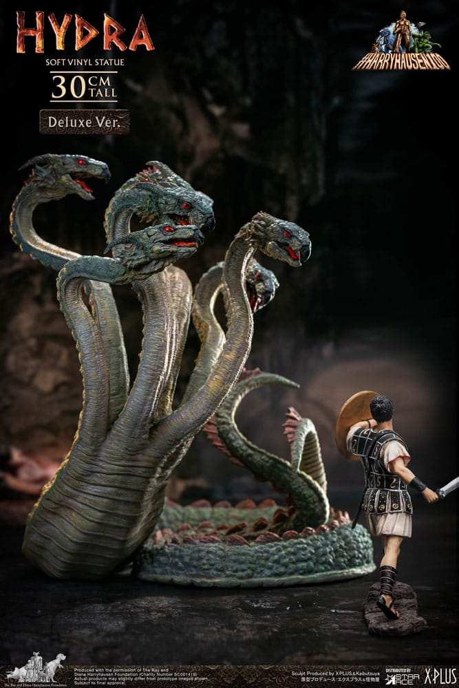 Jason and the Argonauts Hydra Jason and the Argonauts Soft Vinyl Statue Deluxe Version 30 cm
