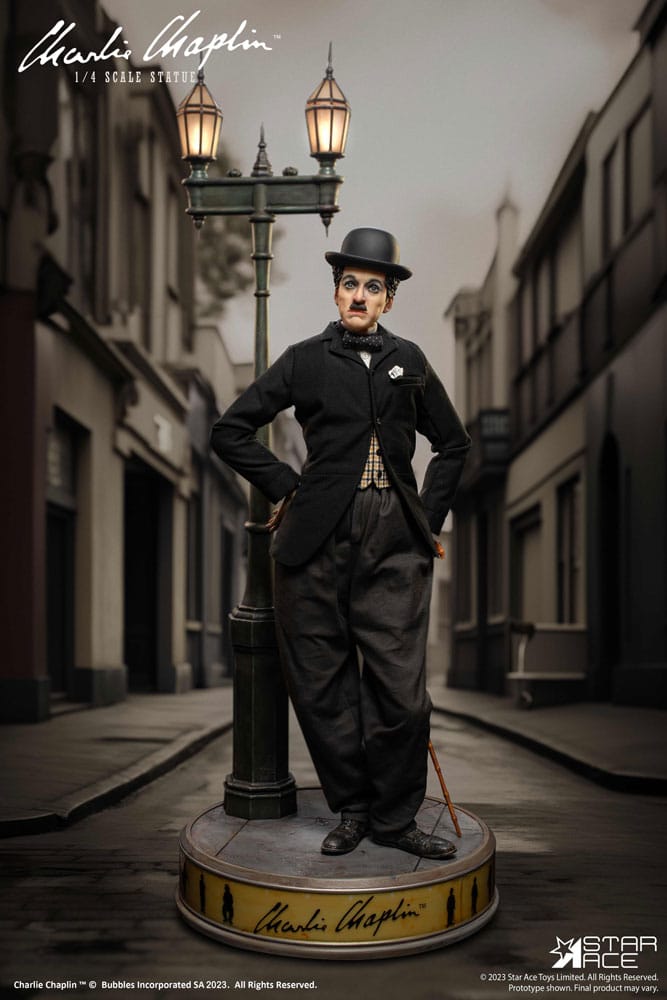 Charlie Chaplin Statue 1/4 Scale Figure 50 cm