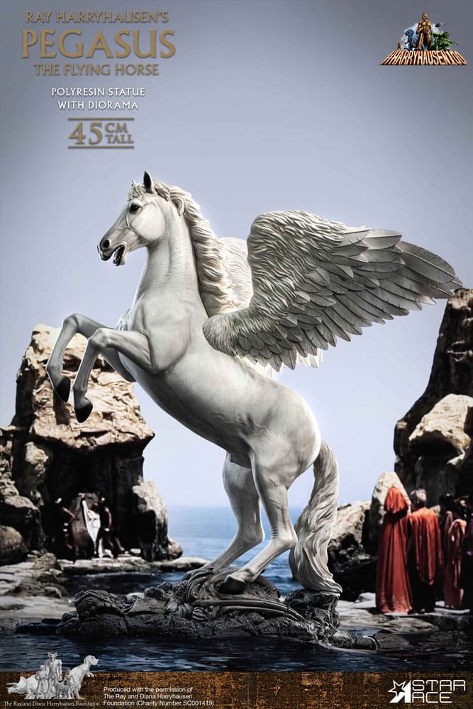 Ray Harryhausen Pegasus The Flying Horse Ray Harryhausen Statue 2.0 Figure 45 cm