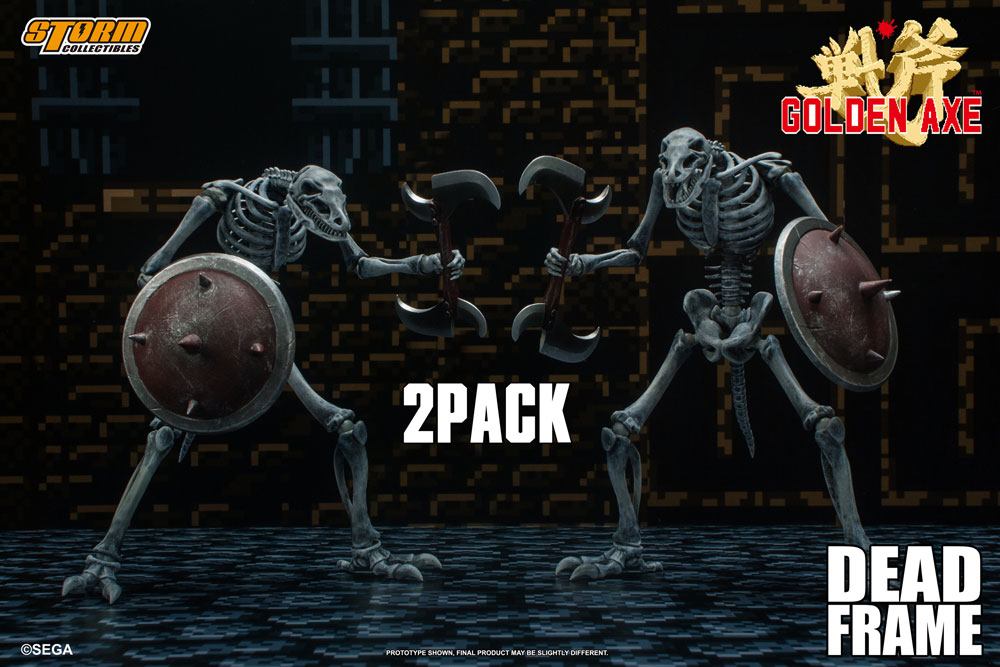 Golden Axe Dead Frame Action Figure Two Pack 18 cm