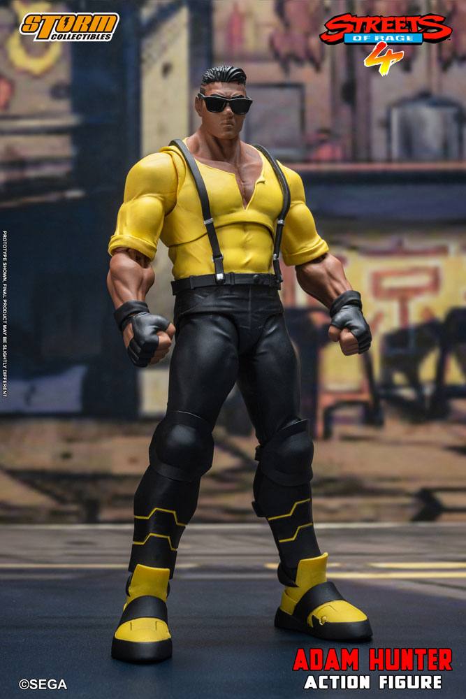 Streets of Rage 4 Adam Hunter Action Figure 1/12 18 cm