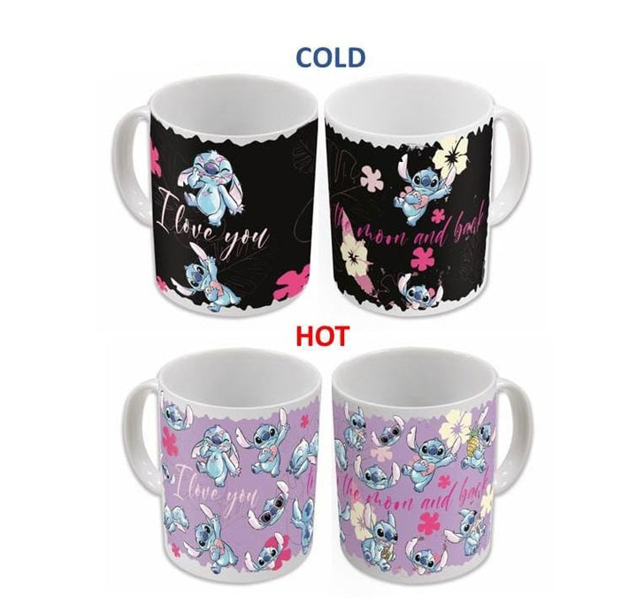 Lilo and Stitch Stitch and Angel Heat Change Mug 325 ml