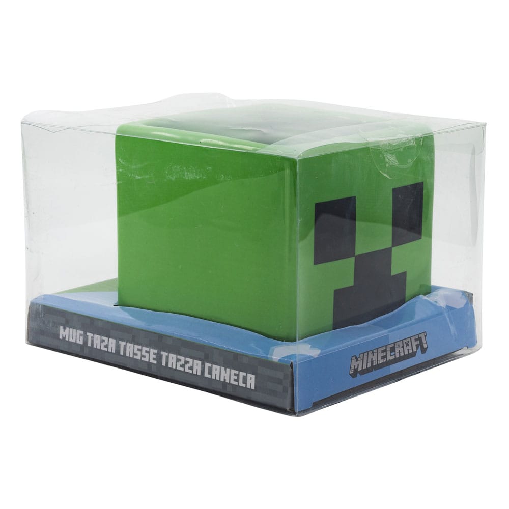Minecraft Creeper Face 3D Mug 445 ml