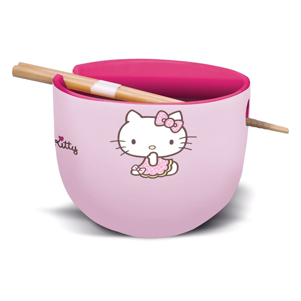 Sanrio Hello Kitty Japan Ramen Bowl with Chopsticks
