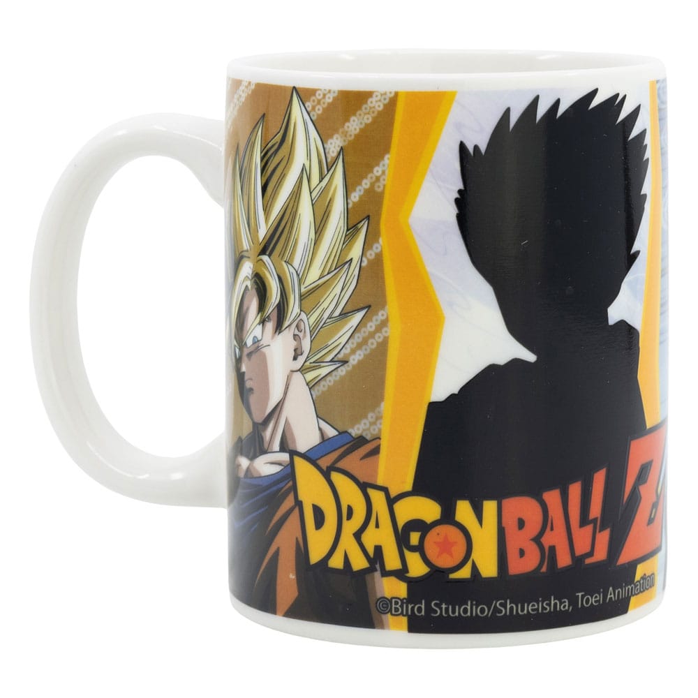 Dragon Ball Z Vegeta and Goku Heat Change Mug 325 ml