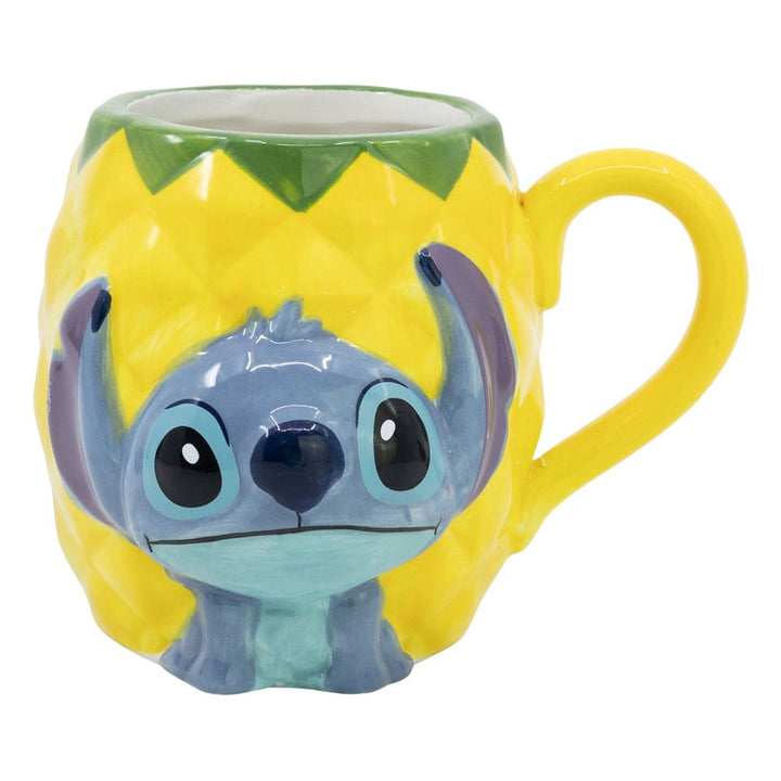 Lilo and Stitch Stitch Pineapple 3D Mug 414 ml