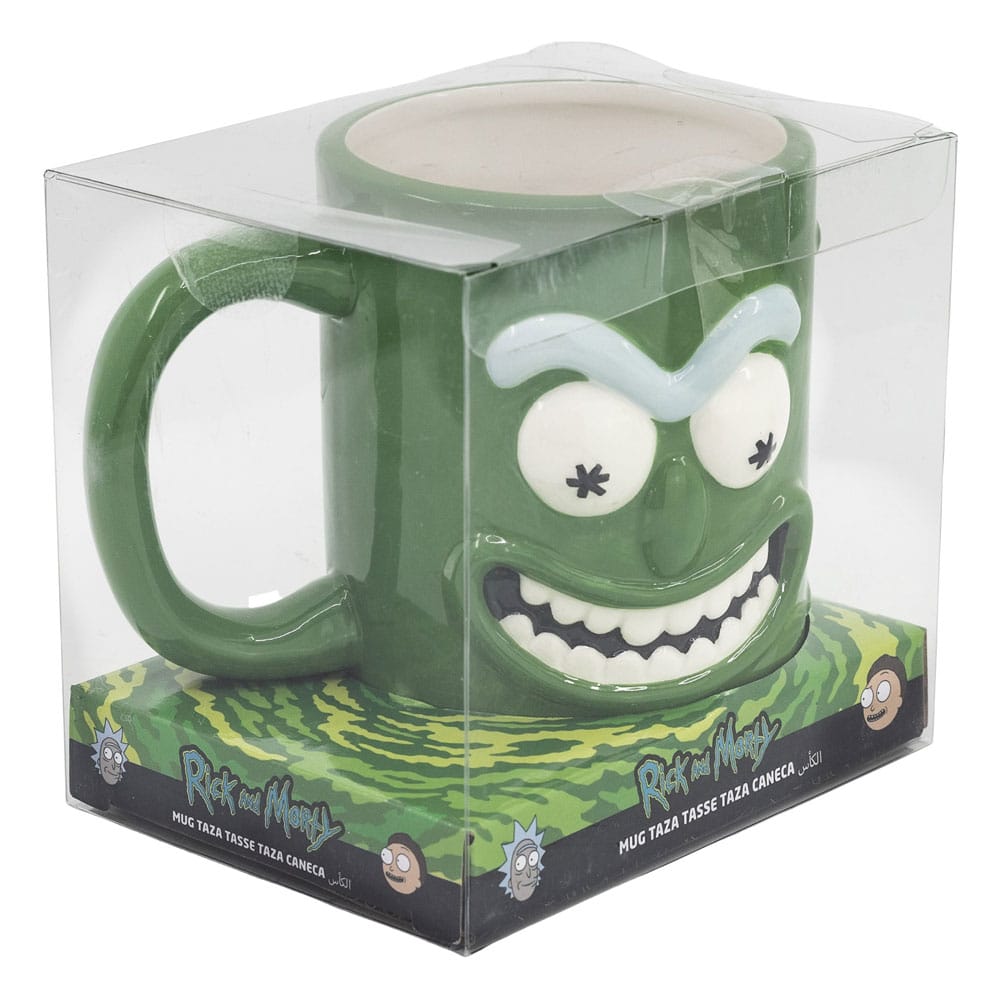Rick and Morty Pickle Rick 3D Mug 739 ml