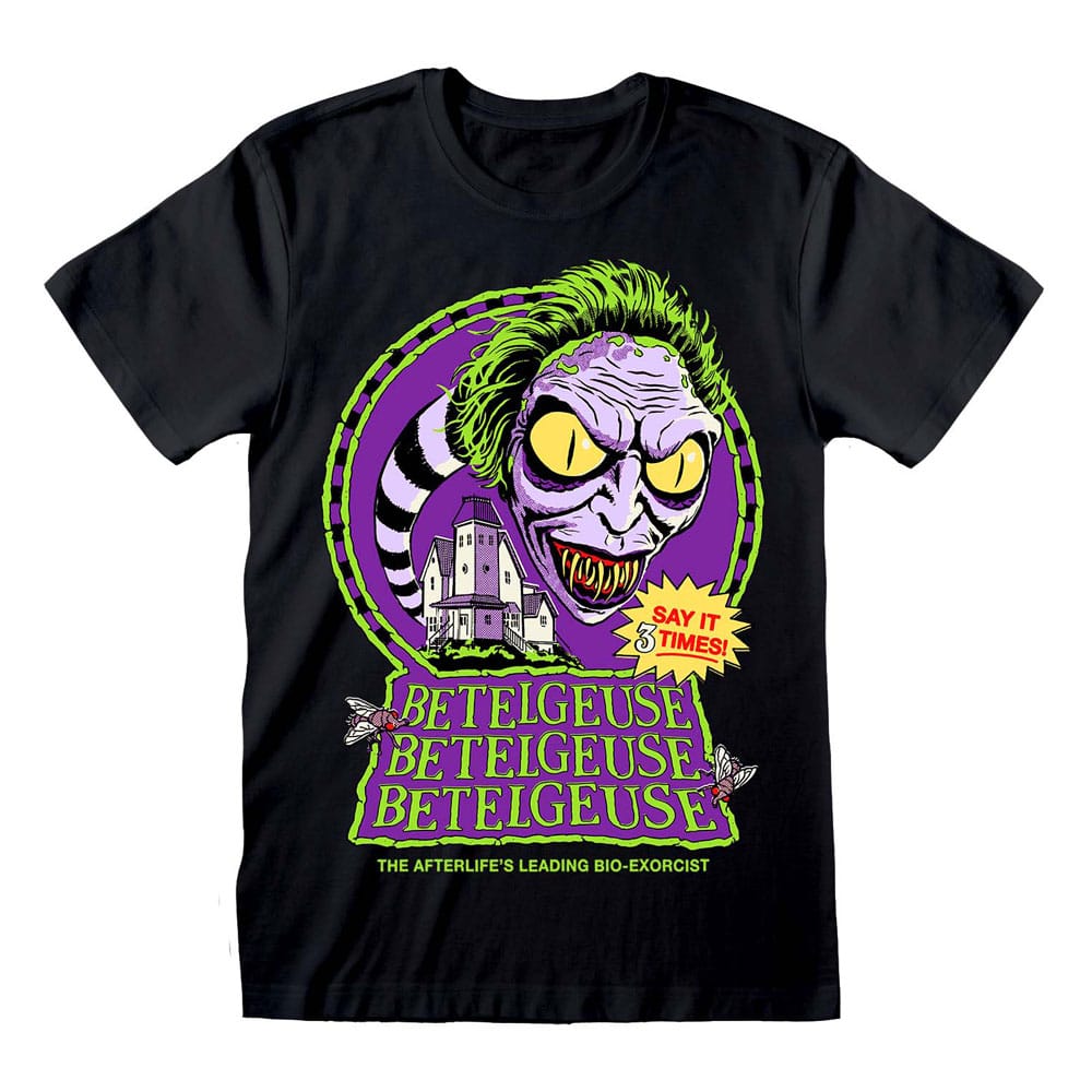 Beetlejuice Say It Three Times T Shirt Size M