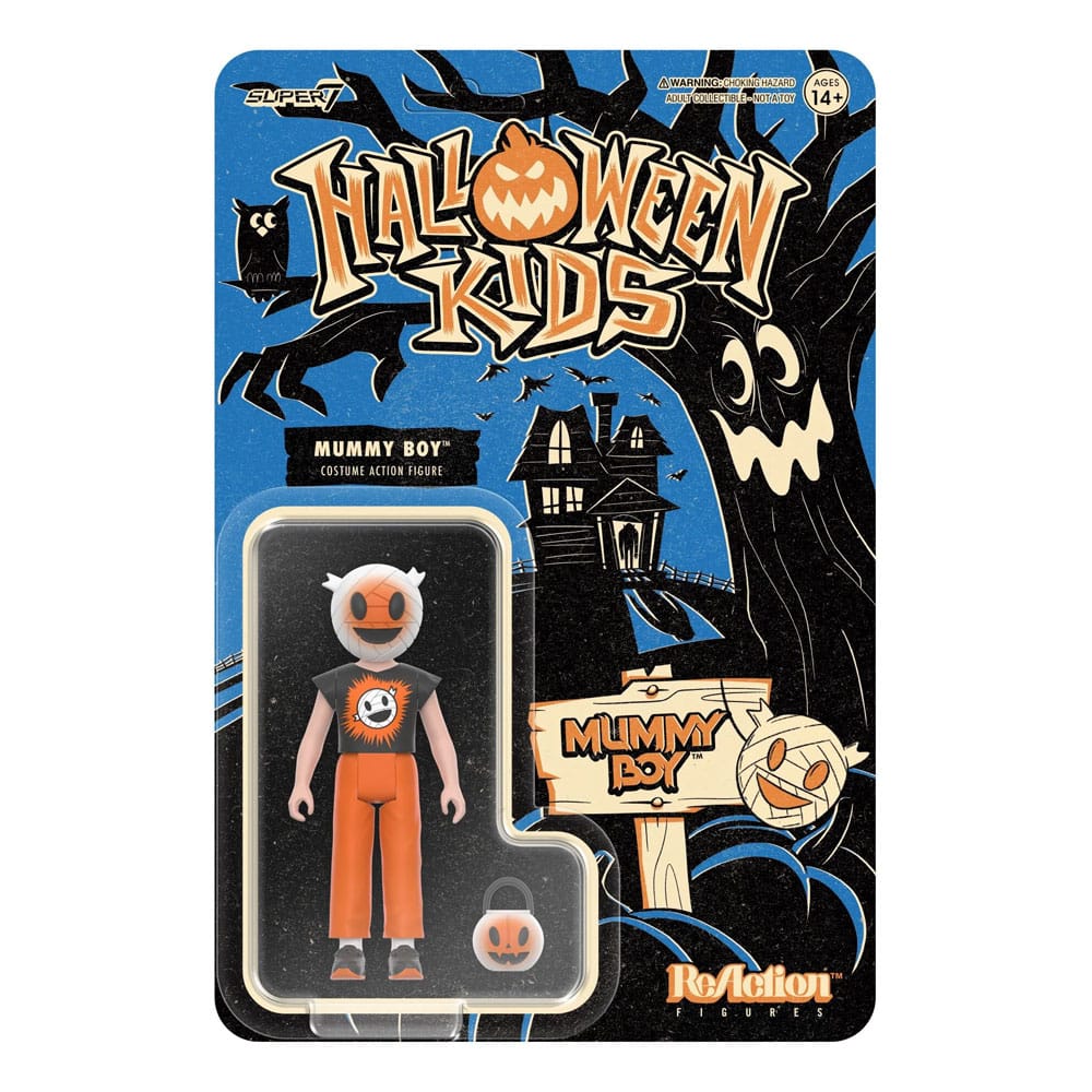 ReAction Mummy Boy Graphic Tee Halloween Kids Action Figure 10 cm