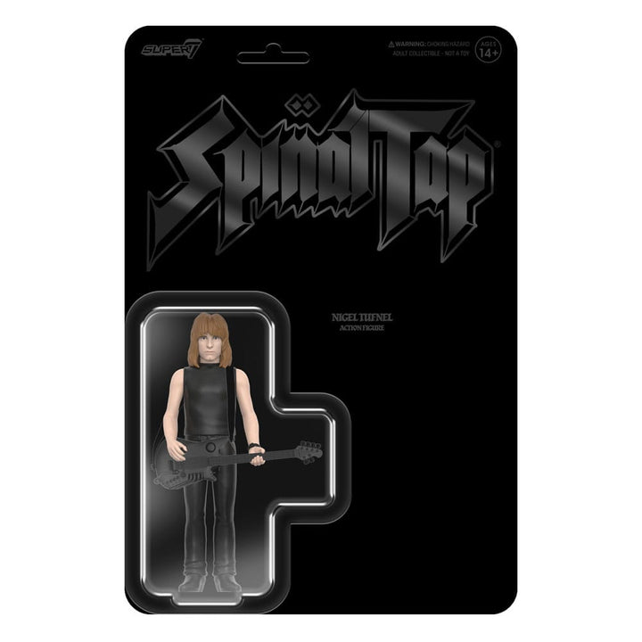 Super7 Nigel Tufnel Spinal Tap ReAction Action Figure Wave 02 None More Black