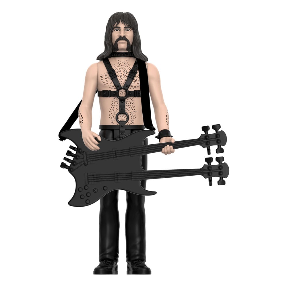 Super7 Derek Smalls Spinal Tap ReAction Action Figure Wave 02 None More Black