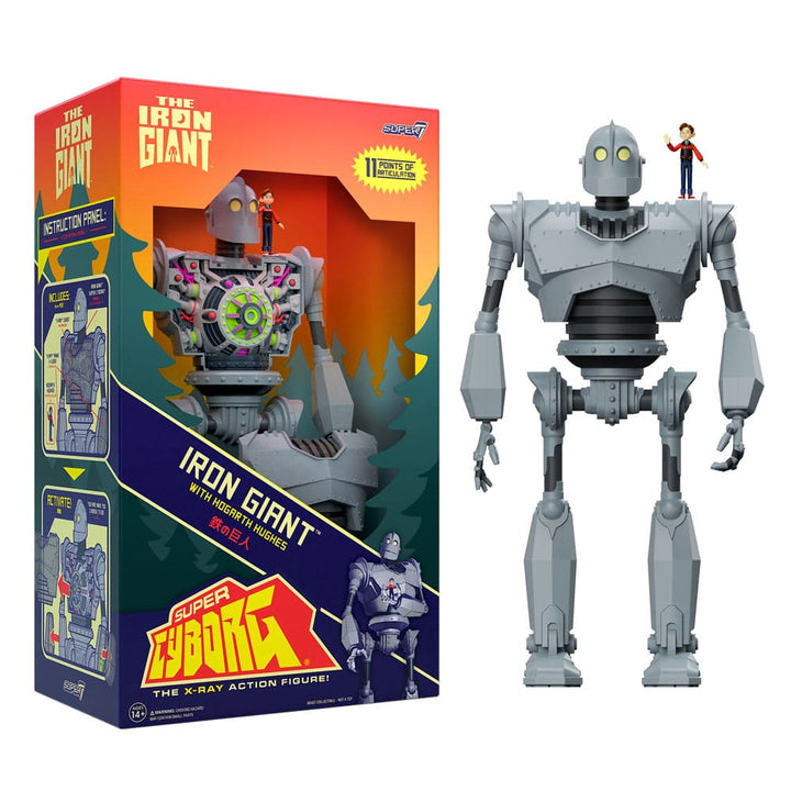 The Iron Giant Super Cyborg The Iron Giant Action Figure 28 cm Full Color