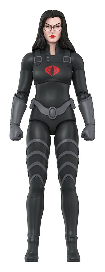 Ultimates Baroness Black Suit GI Joe Action Figure 18 cm