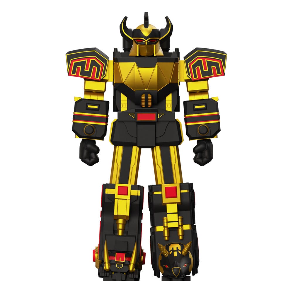 Ultimates Megazord Black Gold Power Rangers Action Figure 18 cm