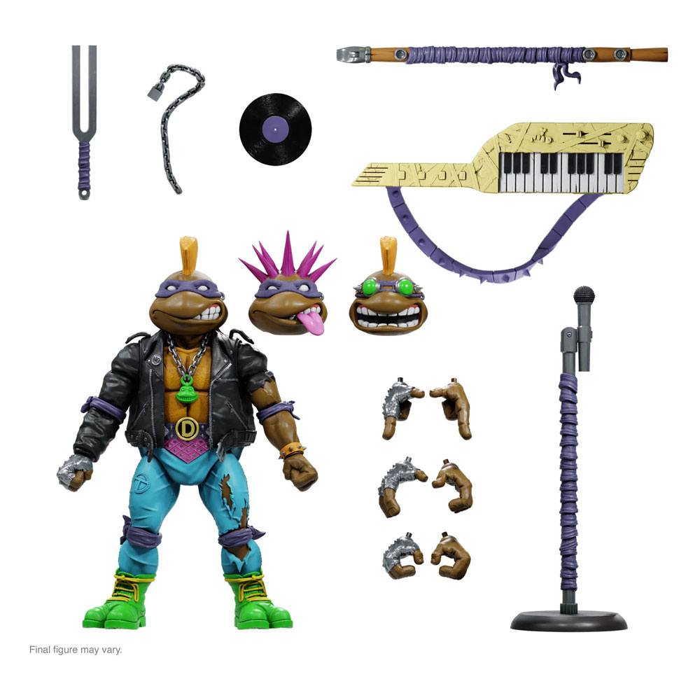 Ultimates Punker Donatello Teenage Mutant Ninja Turtles Action Figure 18 cm