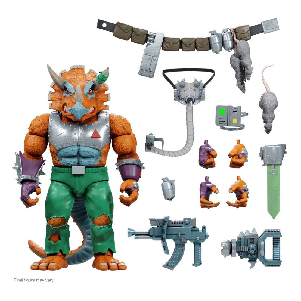 Ultimates Triceraton Teenage Mutant Ninja Turtles Action Figure 20 cm