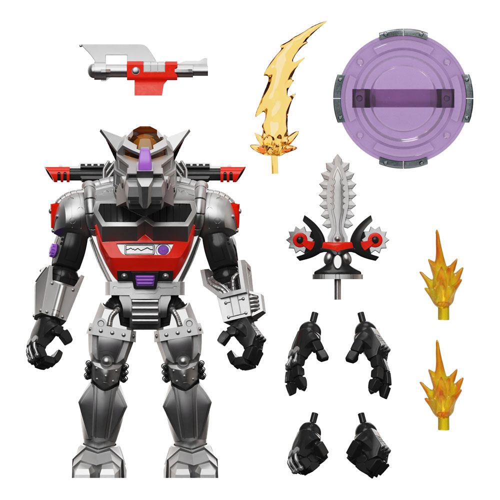 Ultimates Robot Rocksteady Teenage Mutant Ninja Turtles Action Figure 20 cm