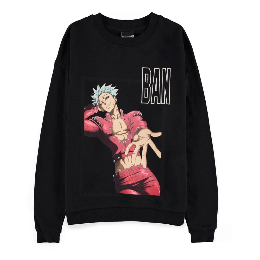Crew Sweater Ban The Seven Deadly Sins Womens Size M