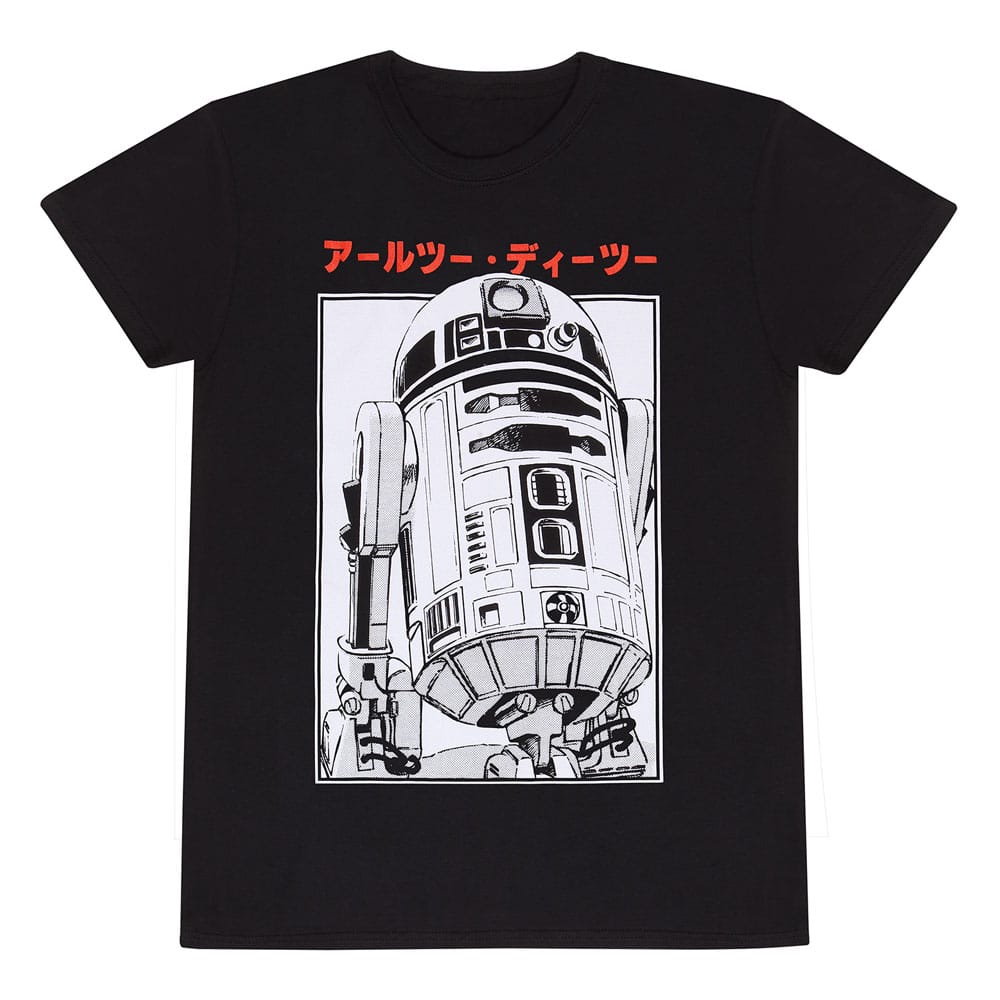 Star Wars R2D2 Katakana Star Wars T-Shirt Size S