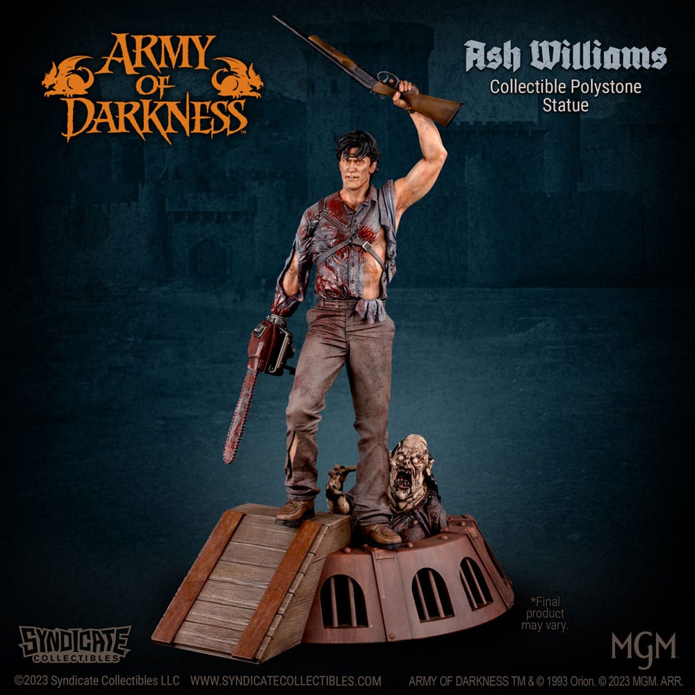Army of Darkness Ash Williams Statue 1 to 10 28 cm