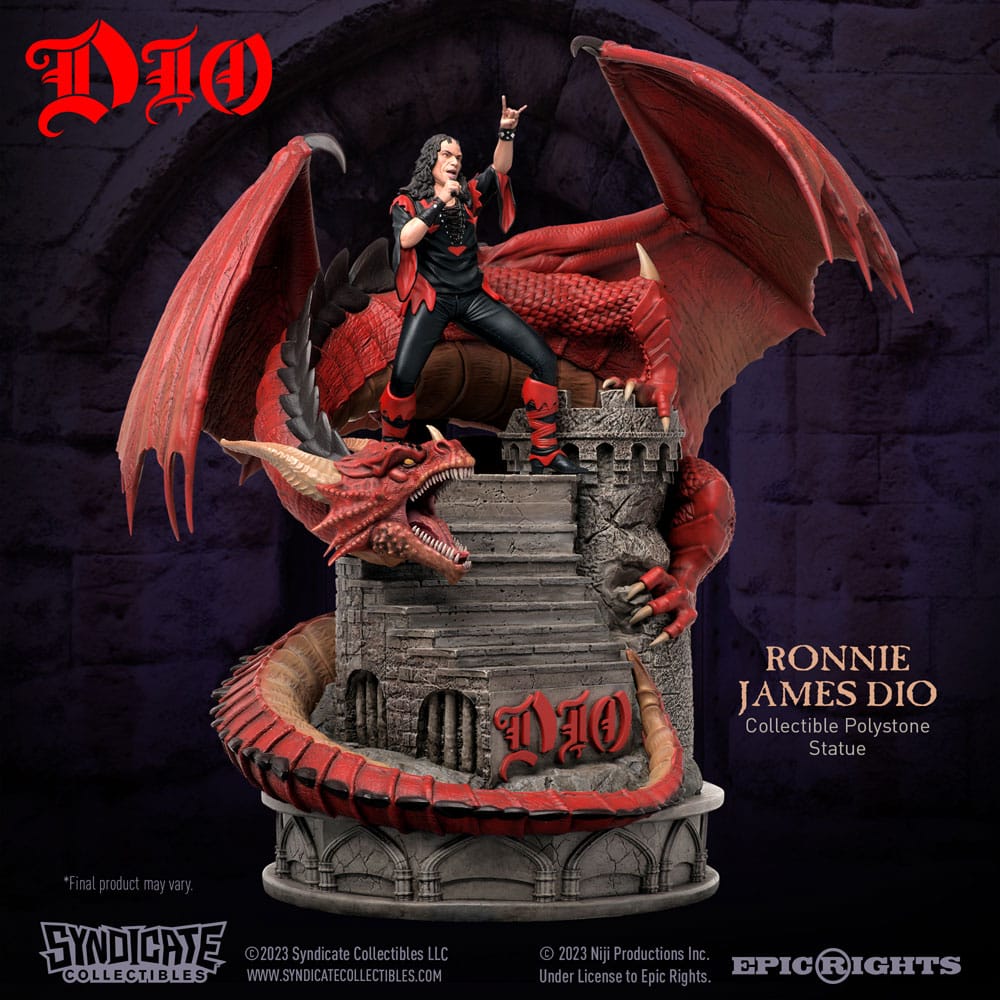Dio Ronnie James Dio Statue 1 to 10 36 cm