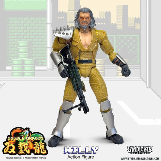 Double Dragon Willy 7" Deluxe Action Figure