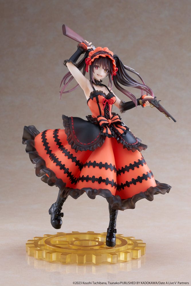 Date A Live Kurumi Tokisaki Zafkiel AMP Plus PVC Statue Reissue 20 cm