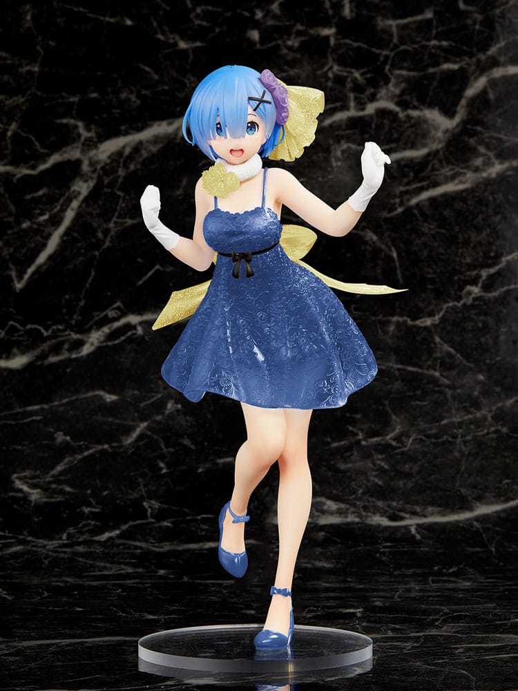 Re Zero Rem Clear Dress Renewal PVC Statue Precious Edition 23 cm