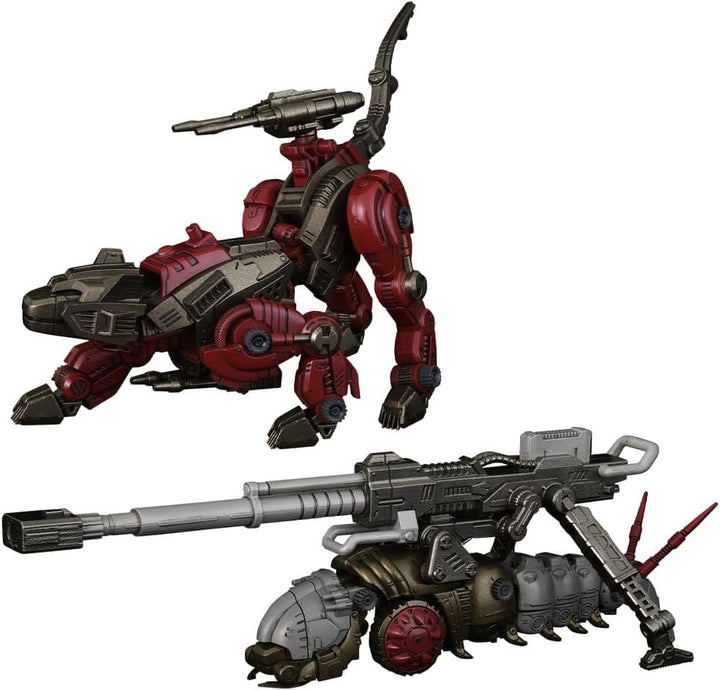 Zoids Canoly Molga & Hell Cat Model Kit 1/100 RMZ 010 Plastic Model Figure 2 Pack