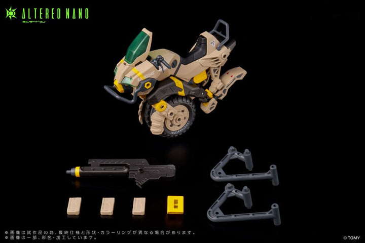 Altered Nano Alt FRIGATE and AA CAFALL 1024 Action Figures 2 Pack 10 cm