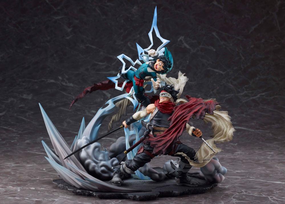 My Hero Academia Izuku Midoriya vs Stain PVC Statue 30 cm