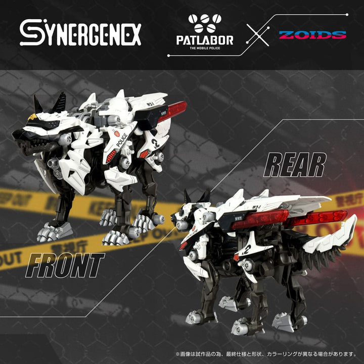 Zoids x Patlabor Synergenex Series Hunter Wolf Patlabor Unit 2 Model Kit