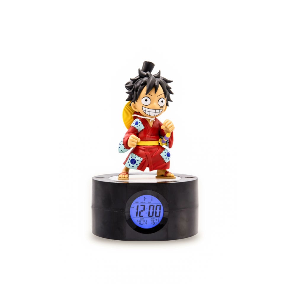 One Piece Ruffy Alarm Clock Light Up 18 cm