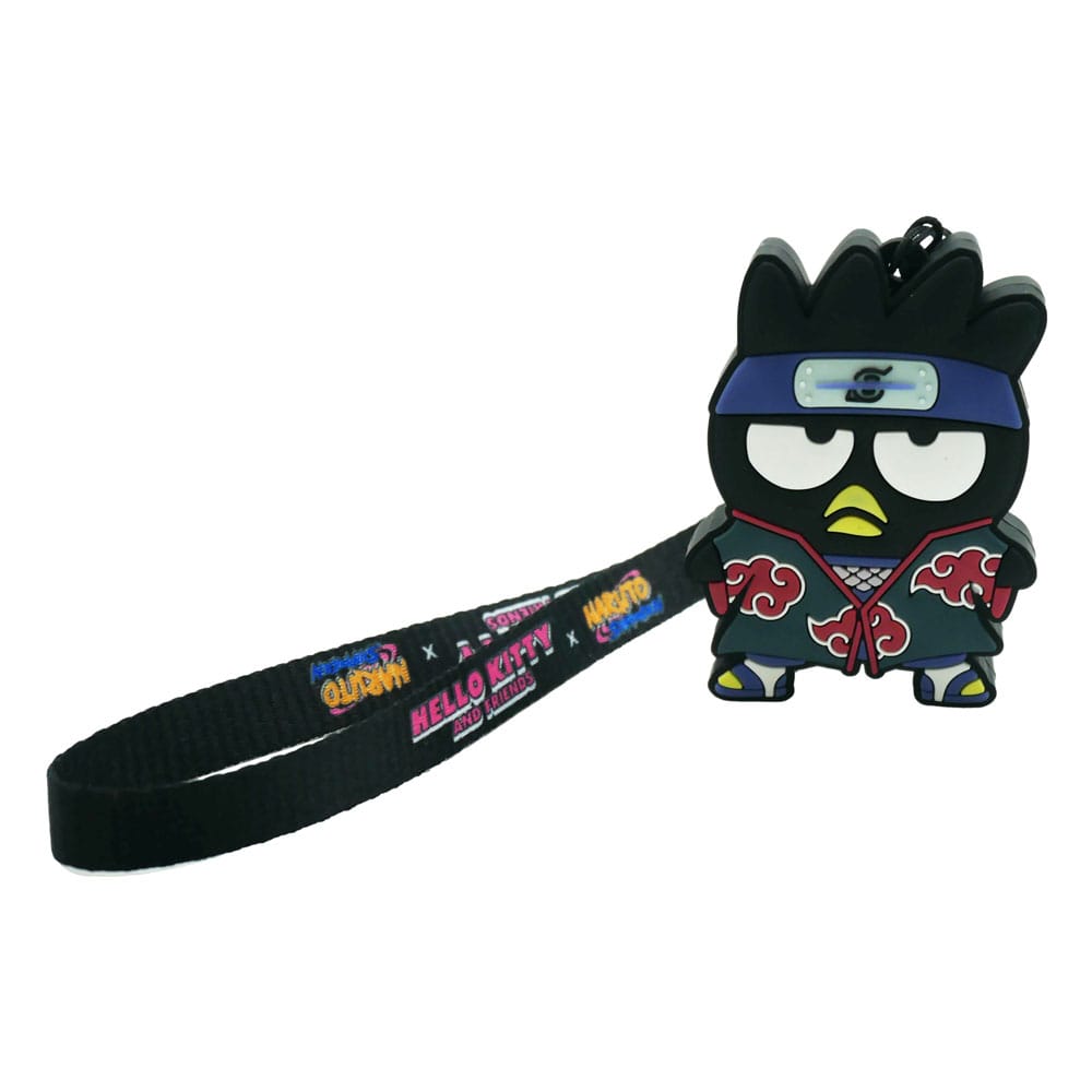 Naruto Itachi Badtzt Maru PVC Keychain Hello Kitty Collaboration