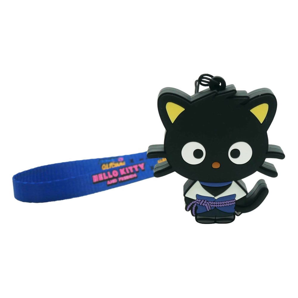 Naruto Sasuke Chococat PVC Keychain Hello Kitty Collaboration