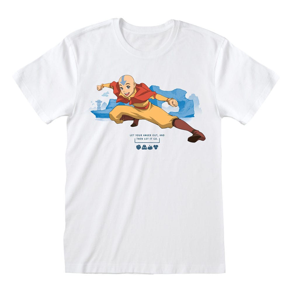 Avatar The Last Airbender Aang Avatar T-Shirt Size XL