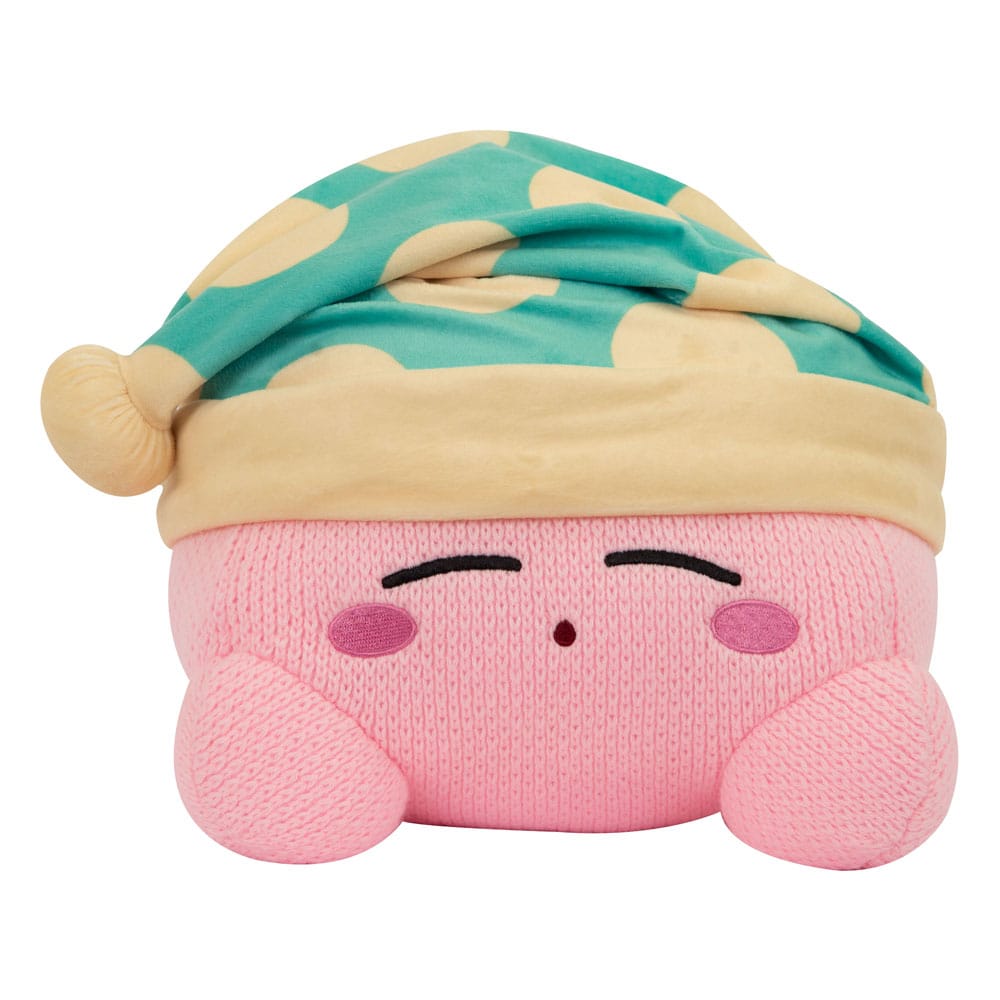 Kirby Suya Suya Knit Fabric Plush Figure Mega Sleeping Kirby Twenty Five Centimeters