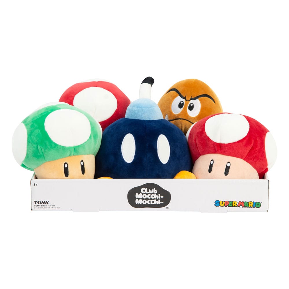 Kart Racing Collection One Mocchi Mocchi Plush Figures Fifteen Centimeters Assortment Five Units