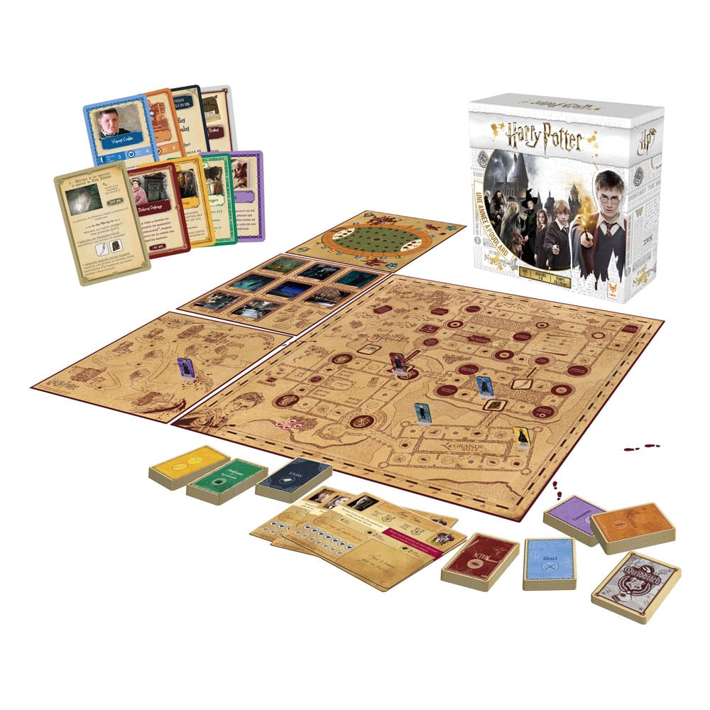 Harry Potter A Year At Hogwarts Harry Potter Board Game French Version