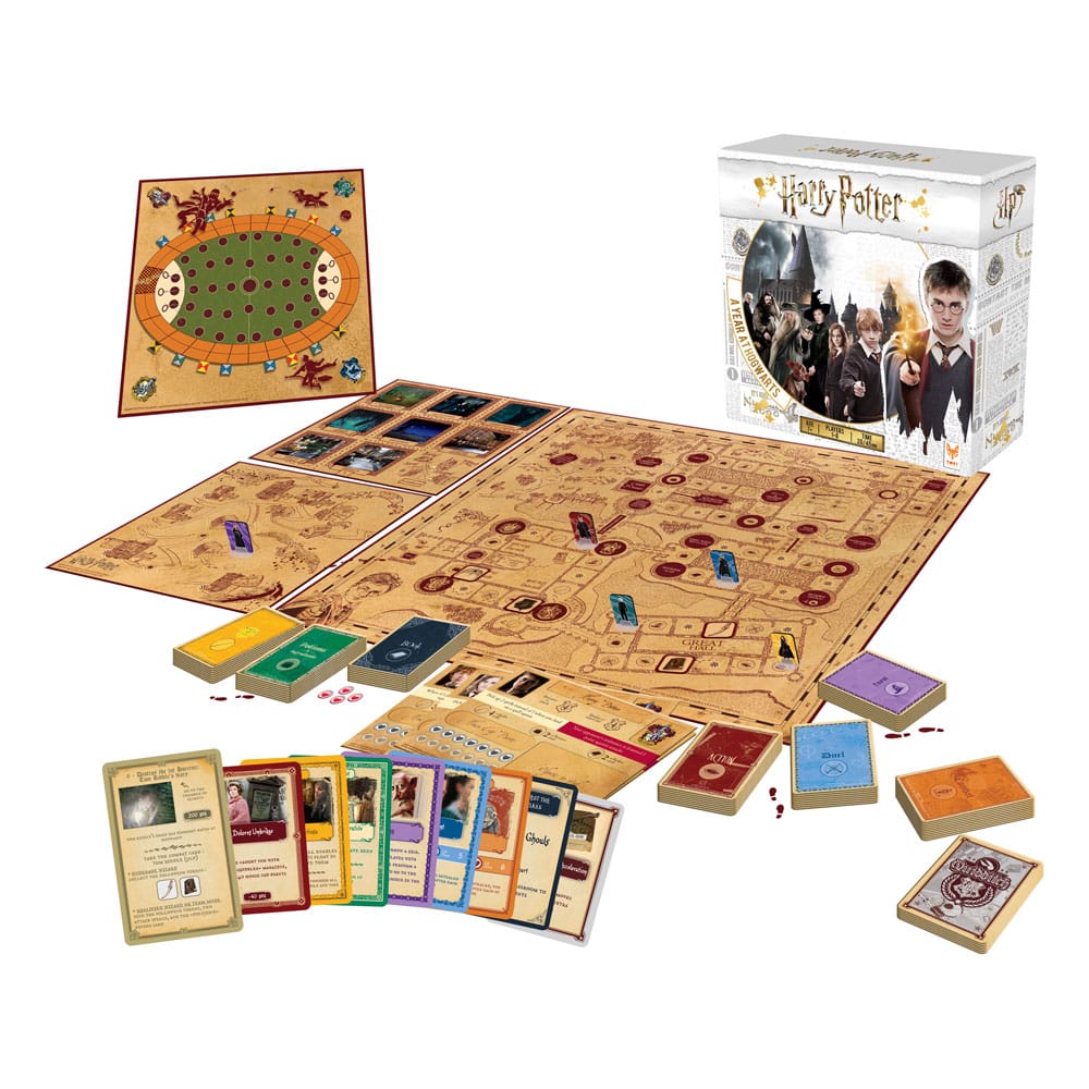 Harry Potter A Year At Hogwarts Harry Potter Board Game English Version