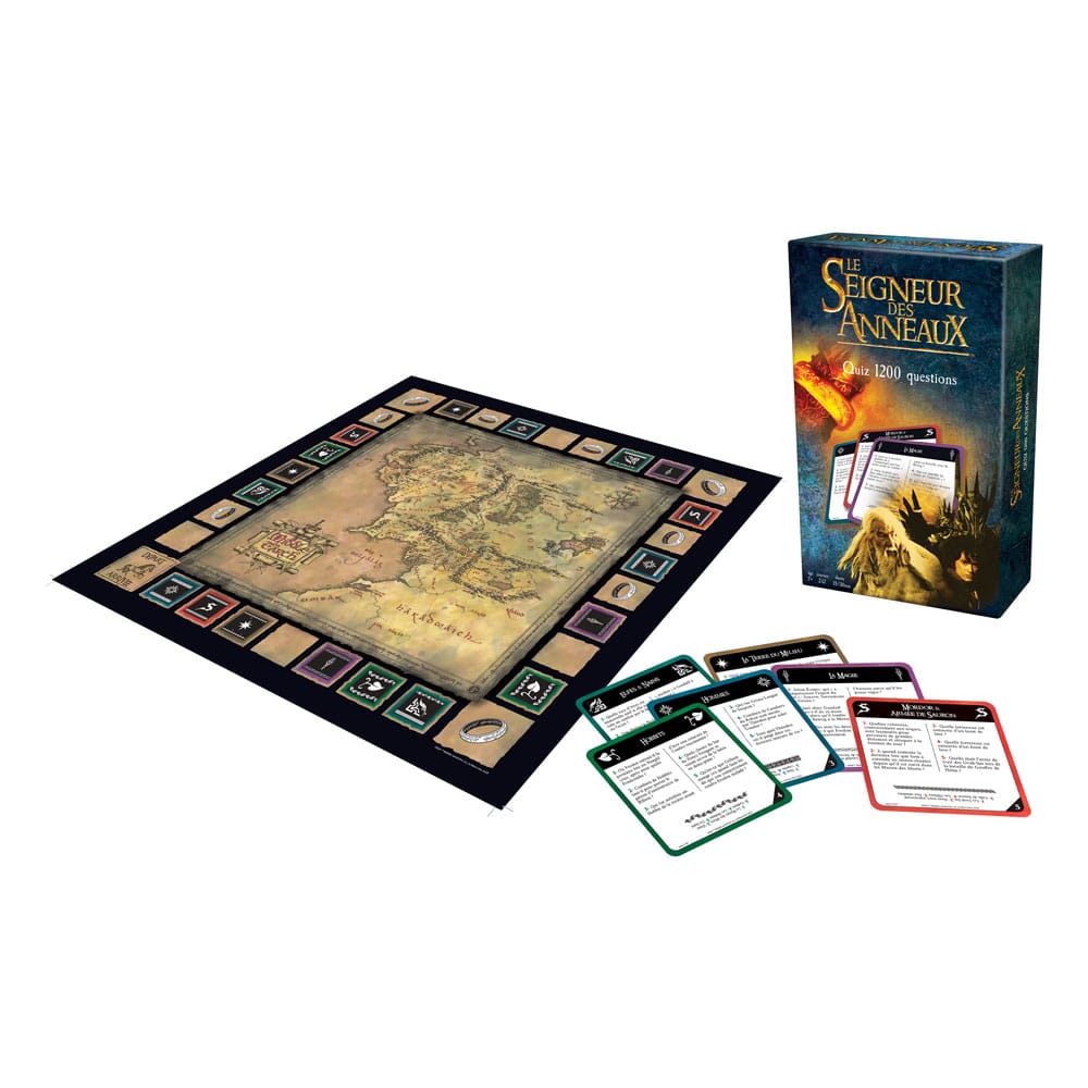 Lord of the Rings Board Game Quiz 1200 Questions French Version