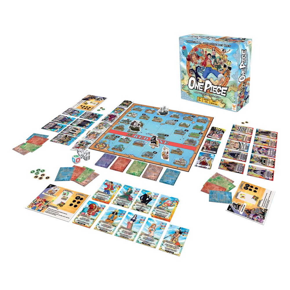 One Piece Adventure Island One Piece Board Game French Version