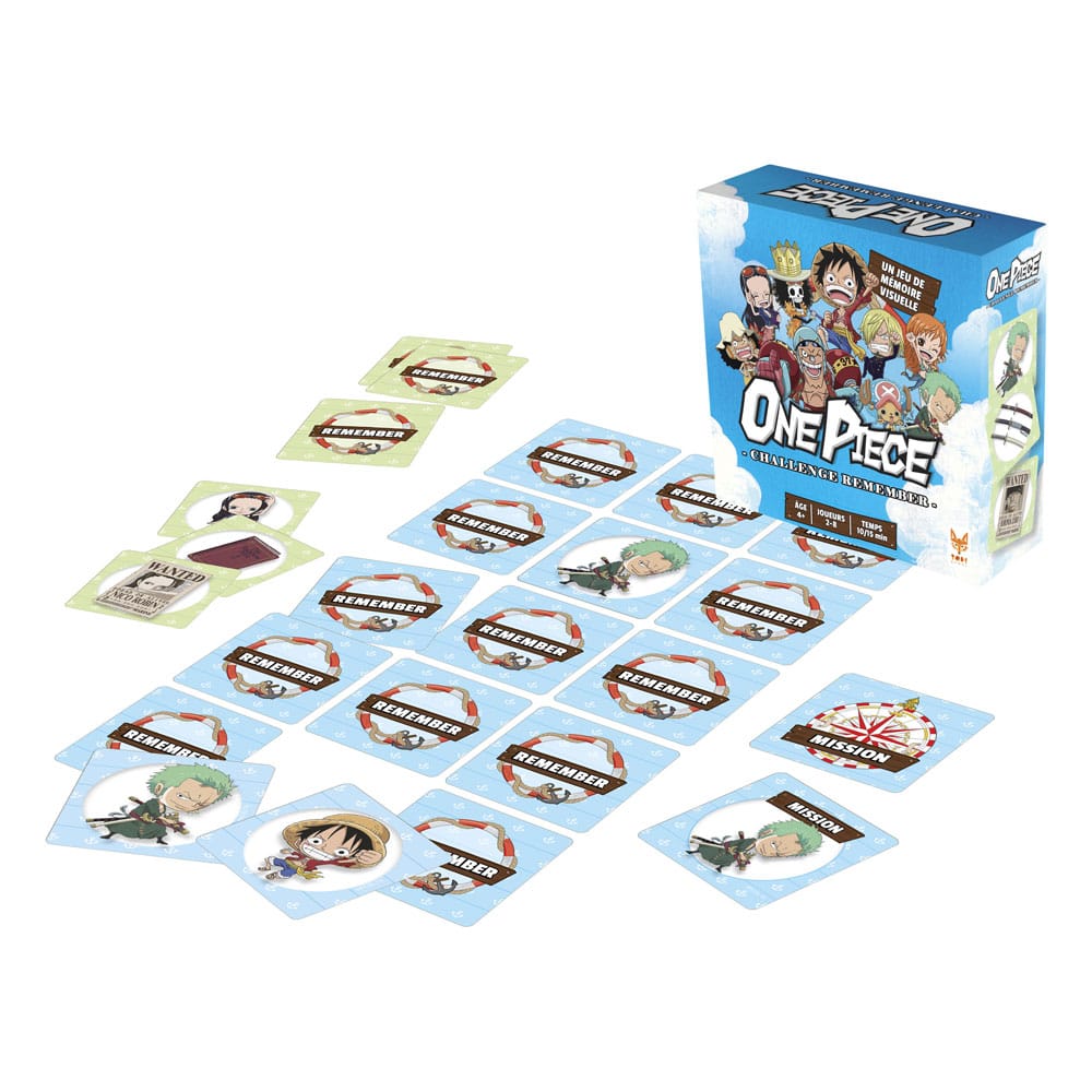 One Piece Remember Challenge Card Game French Version