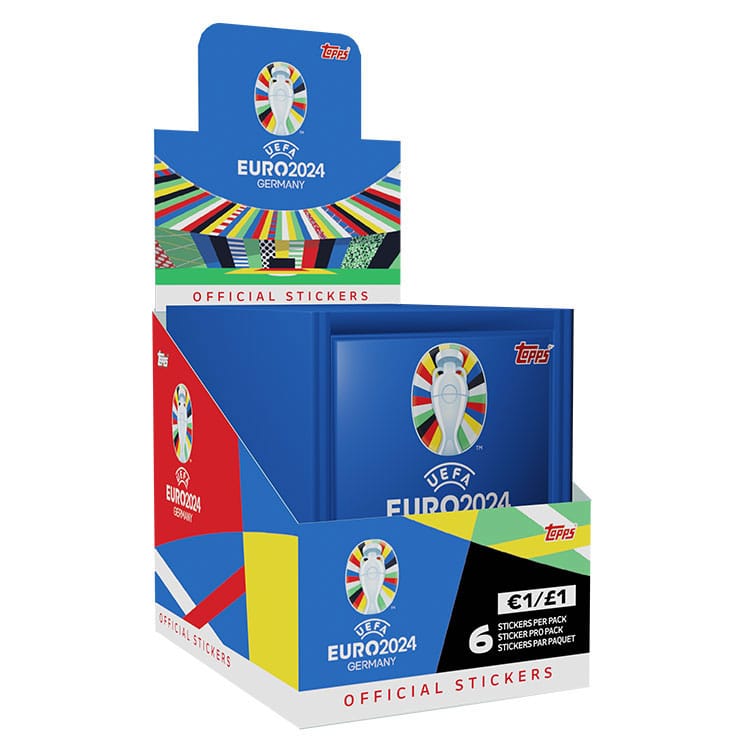 UEFA EURO 2024 Sticker Collection Booster Display 100 Packs