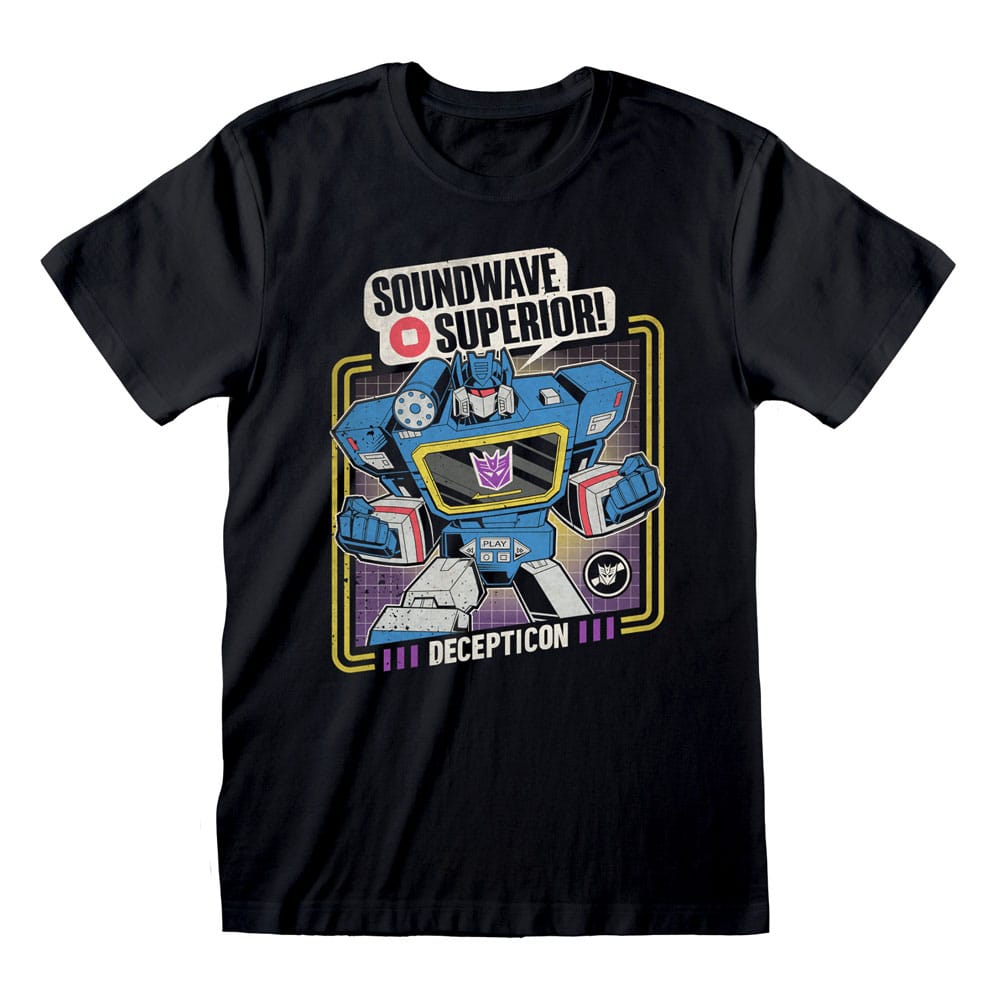 Transformers Soundwave Superior T Shirt Size S