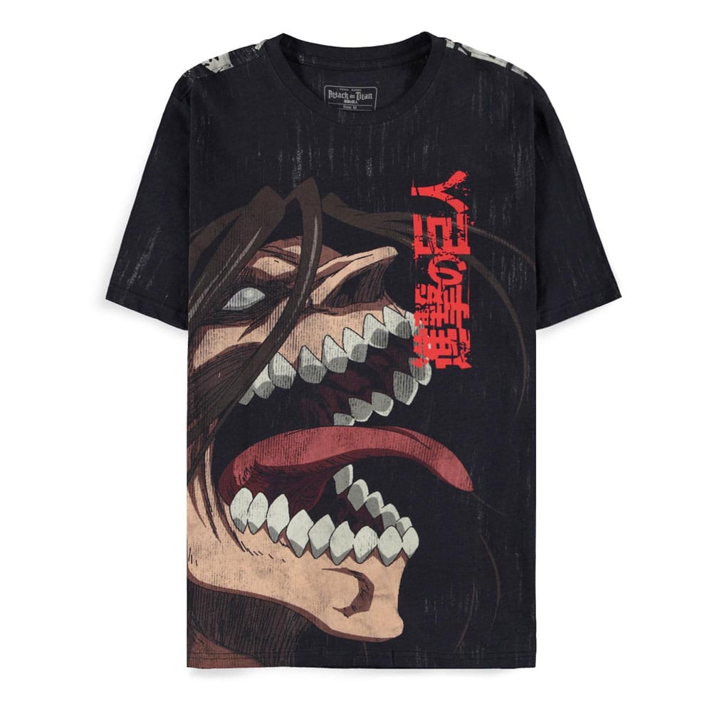 Attack on Titan AOP Attack on Titan T-Shirt Size XXL
