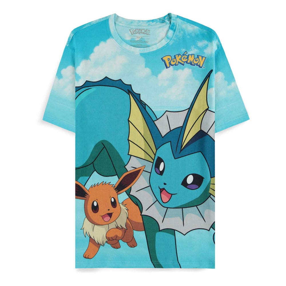 Pokémon Eevee Evolutions Mirage AOP Pokémon T-Shirt Size S