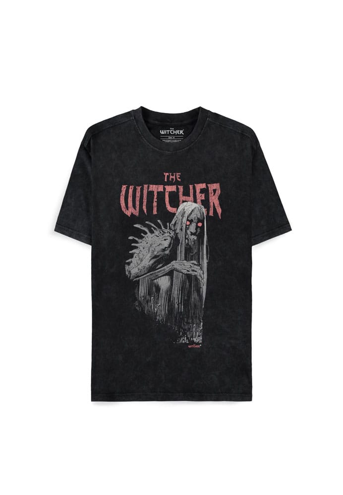 The Witcher Dweller Wild Hunt Washed T Shirt Size S