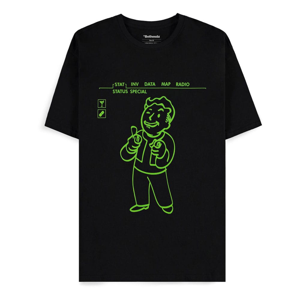 Fallout Charisma Plus 10 Fallout T Shirt Size XL