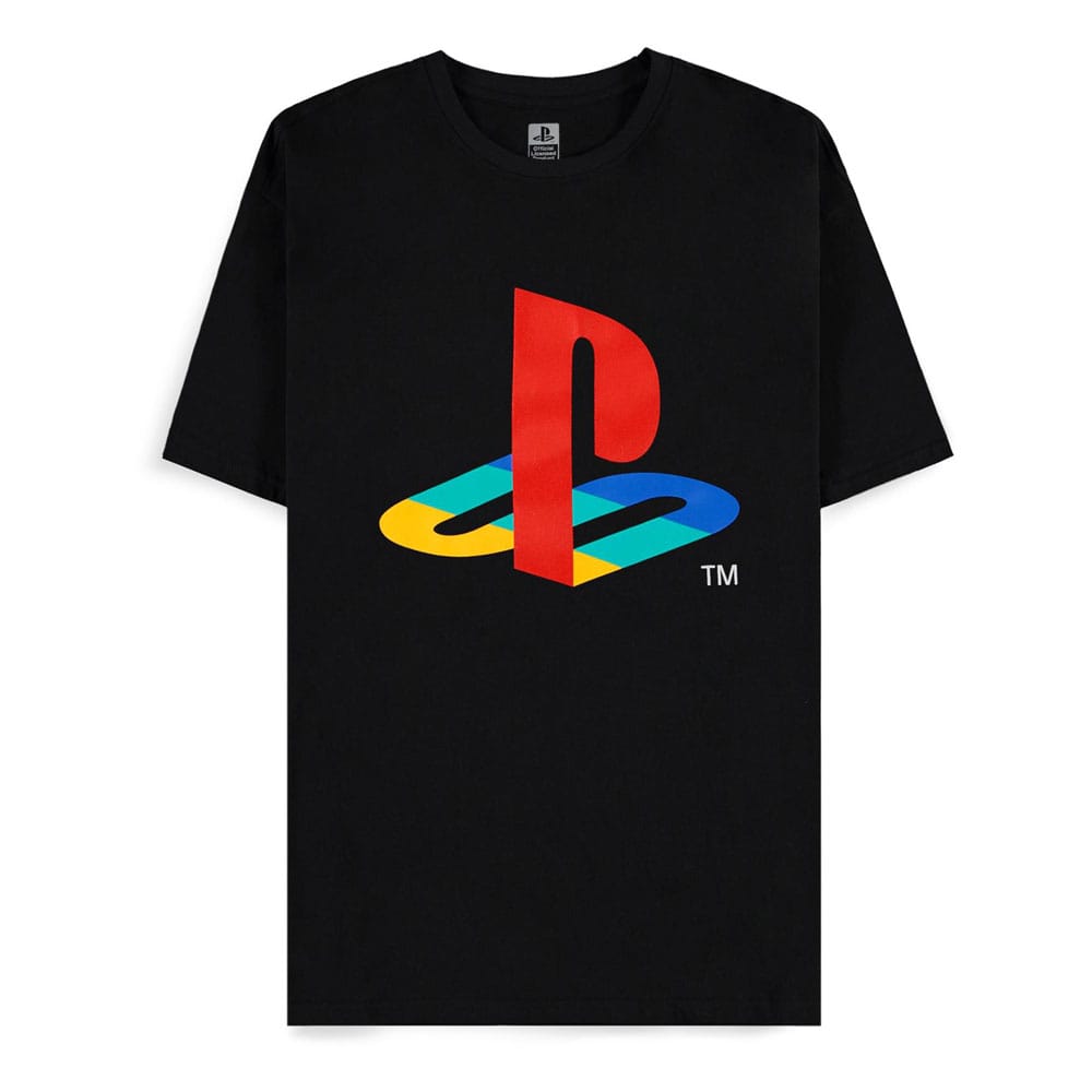 PlayStation Logo Black T Shirt Size XL
